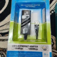 تبدیل usb3 به اترنت آکبند tp linkوشارزر ۲۰ولت لنوو|مودم و تجهیزات شبکه|تهران, راه آهن|دیوار
