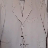 کت و شلوار و جلیقه سفید سایز 50