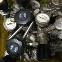 لوازم  اندازه گیری استیل رگلاتور و انواع شیر برقی