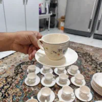 بشقاب ودیس وفنجان لیوان آرکوپال