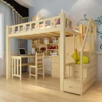 طراحی و ساخت انواع تخت دوطبقه نوجوان|تخت و سرویس خواب|کرمانشاه, |دیوار