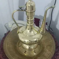 آفتابه لگن  قدیمی.|کلکسیون اشیاء عتیقه|تربت‌حیدریه, شهرک ولیعصر|دیوار