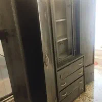 کتابخونه /بوفه/کمد سه تیکه فلزی