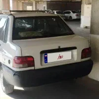 پراید مدل1384سفید دوگانه....