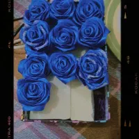 گل‌روبانی‌در.رنگ و اندازه متنوع|گل مصنوعی|شوشتر, |دیوار