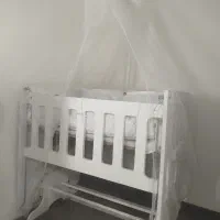 تخت نوزاد تخت کودک|تخت و سرویس خواب|قرچک, پویینک|دیوار