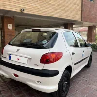 206 مدل۹۴ بدون رنگ تک برگ|خودرو سواری و وانت|رشت, استقامت ۱|دیوار