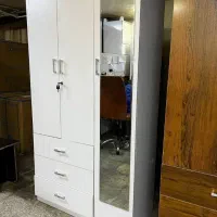 کمد لباس ۲و۳ درب،آینه دراور ۵کشو مبلمان مجید نعمتی|جاکفشی، کمد، دراور|پاکدشت, پاکدشت (مامازند)|دیوار