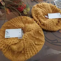 شال گردنی و کلاه زمستانی