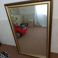 یک جفت آینه قدی  قاب فلزی بادوام