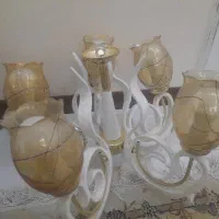 لوستر پنج شعله در ح نو سالم