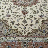 دو عدد فرش 12 متری زمینه کرم 1200 شانه در حد