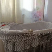 گهواره خیلی تمیز|تخت و صندلی بچه|محمودآباد, |دیوار