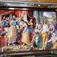 فروش عمده و خرده تابلوهای فرش ماشینی دستباف گونه|تابلو فرش|تبریز, |دیوار