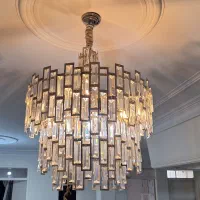 ۲عدد لوستر کریستالی مدرن و شیک