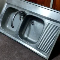 سینک و شیر اب سالم