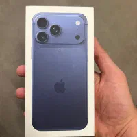 آیفون 17 pro max سرمه ای 256(پایین ترین نرخ)