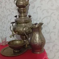 سماور مسی ذغالی