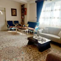 ۹۶ متر ۸ ساله ۲ پارکینگ سالن پرده خور فول باغ فیض