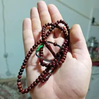 تسبیح ناجیل سنگ عقیق ذغال دار تراش گلادیاتوری|کلکسیون و سرگرمی|کرمانشاه, |دیوار