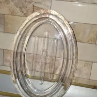 جا صابونی شفاف شیشه ای جنس اکرولیک