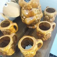 یک دست پارچ و لیوان زیبا|حراج|گرگان, |دیوار