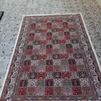 فرش دستباف ۶متری(۲ در ۳) خشتی و ریزماهی گلابریشم