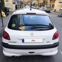 پژو ۲۰۶ تیپ ۳ مدل ۱۴۰۲ سقف شیشه|خودرو سواری و وانت|تهران, شهرک فردوس (حسینی)|دیوار