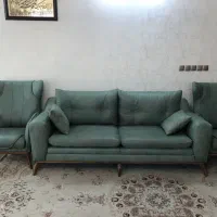 مبل راحتی همراه با۲کاناپه ی تختخوابشو