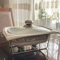 سوفله خوری (ظرف وارمر دار)