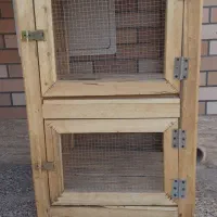 قفس چوبی۲طبقه