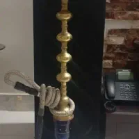 قلیان برنجی با وسایل کامل