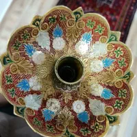 قلیان برنز اصل طرح شاه عباسی با وسایل کامل