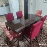 میز نهارخوری شش نفره