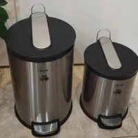 سطل زباله استیل اداری و خانگی و سبزی خرد کن|لوازم نظافت|تهران, تهرانپارس غربی|دیوار