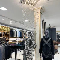 لوستر سقفی کریستالی