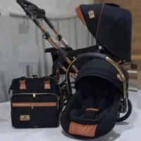 سیسمونی و سرویس کالسکه پارچه مبلی خارجی