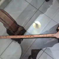 کفگیر بیش از صد از ساله قلم کاری