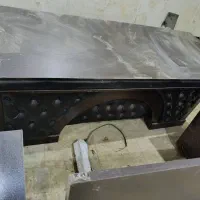 میز مدیریتی چرم دار کار کرده با ال شیشه دار|میز تحریر و کامپیوتر|تهران, زعفرانیه|دیوار