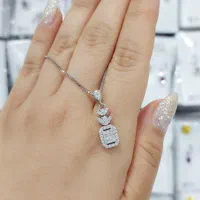 مدال نقره جواهری silver کادو با ارزش و جذاب نقره