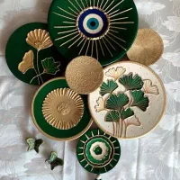 دیوارکوب سفالی|تابلو، نقاشی، عکس|جیرفت, |دیوار