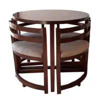 میز گرد کم جا۴نفره