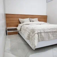 تخت و سرویس خواب دونفره مدل معلق|تخت و سرویس خواب|بروجرد, |دیوار