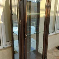 بوفه چوب گردو|بوفه، ویترین، کنسول|بهار, |دیوار