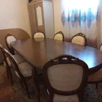 میز نهار خوری ۸ نفره|میز و صندلی غذاخوری|نهبندان, |دیوار