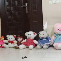 ۷عدد خرسی. عروسک