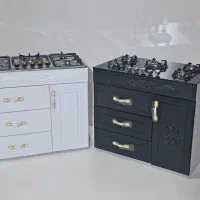 اجاق‌گاز ام دی اف ۵رنگ مختلف شیشه نشکن باگارانتی