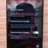 گوشی آیفون 13 باتری 99