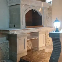 اجرای  باربیکیو آبنما بامصالح. صفر تاصد