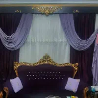 4عدد پرده والان مخمل نوی نو سالم بهمراه کتیبه